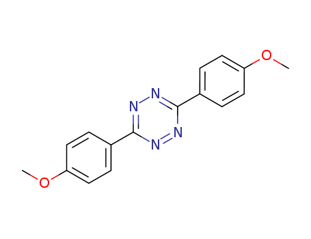 1,2,4,5-Tetrazine,3,6-bis(4-methoxyphenyl)- cas  14141-66-3