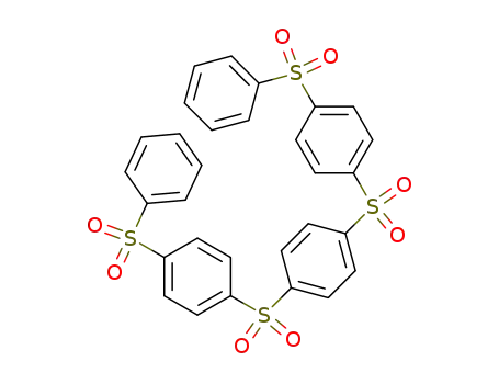 Molecular Structure of 134983-66-7 (Benzene, 1,4-bis[[4-(phenylsulfonyl)phenyl]sulfonyl]-)