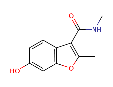 3-Benzofurancarboxamide,6-hydroxy-N,2-dimethyl-