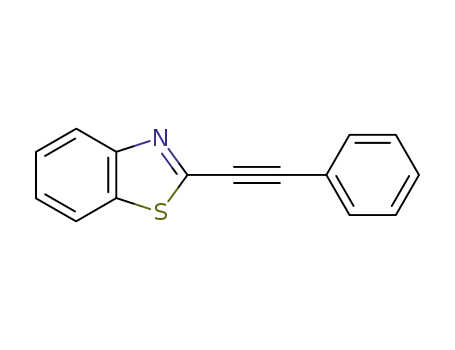 Molecular Structure of 325793-43-9 (Benzothiazole, 2-(phenylethynyl)-)