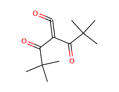 Molecular Structure of 133753-20-5 (3,5-Heptanedione, 4-carbonyl-2,2,6,6-tetramethyl-)