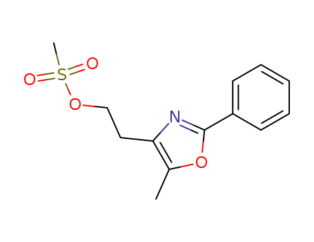 2-(5-Methyl-2-phenyl-1,3-oxazol-4-yl)ethyl methanesulfonate