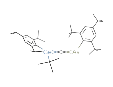 1-(2,4,6-tri-tert-butylphenyl)-3-(2,4,6-triisopropylphenyl)-3-tert-butyl-1-arsa-3-germaallene