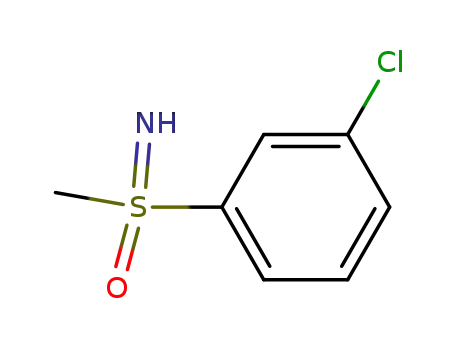 Molecular Structure of 22133-00-2 ((3-chlorophenyl)(imino)(methyl)-λ<sup>6</sup>-sulfanone)