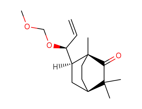 (1S,4R,6R)-6-((S)-1-Methoxymethoxy-allyl)-1,3,3-trimethyl-bicyclo[2.2.2]octan-2-one