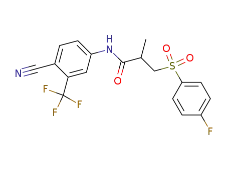 Molecular Structure of 906008-94-4 (Deshydroxy Bicalutamide)