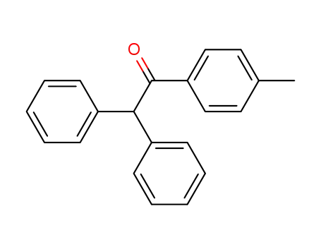 Molecular Structure of 41993-27-5 (Ethanone, 1-(4-methylphenyl)-2,2-diphenyl-)