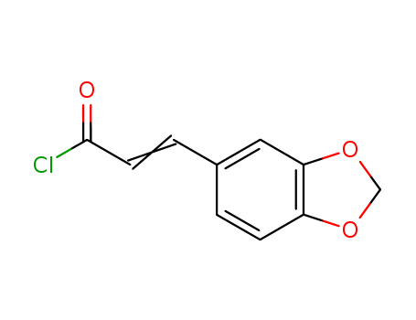 2-Propenoylchloride,3-(1,3-benzodioxol-5-yl)-