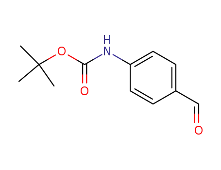 Molecular Structure of 144072-30-0 ((4-FORMYL-PHENYL)-CARBAMIC ACID TERT-BUTYL ESTER)