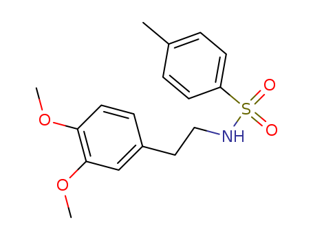Benzenesulfonamide, N-[2-(3,4-dimethoxyphenyl)ethyl]-4-methyl-