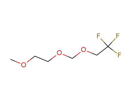 Molecular Structure of 130156-55-7 (1,1,1-Trifluoro-2-[(2-Methoxyethoxy)Methoxy]-ethane)