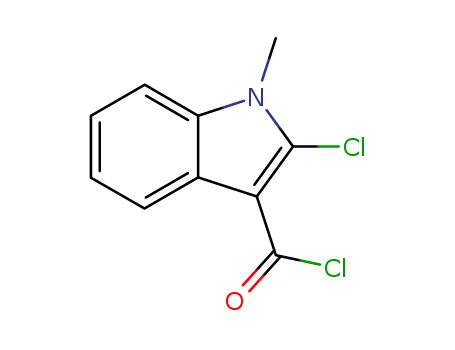 2-Chloro-1-methyl-1H-indole-3-carbonyl chloride