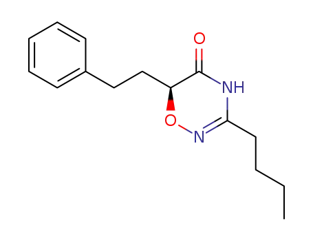 (S)-3-butyl-6-(2-phenylethyl)-4H-1,2,4-oxadiazin-5(6H)-one