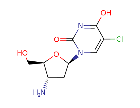 3'-Amino-2',3'-dideoxy-5-chlorouridine