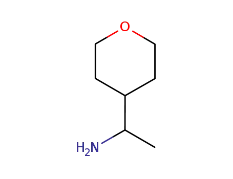 Molecular Structure of 854697-78-2 (1-(OXAN-4-YL)ETHAN-1-AMINE)