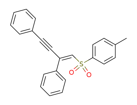 E-2,4-diphenyl-1-(4'-tolylsulfonyl)but-1-en-3-yne