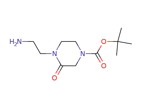 tert-butyl 4-(2-aMinoethyl)-3-oxopiperazine-1-carboxylate