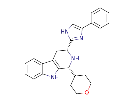 (1R,3R)-3-(4-phenyl-1H-imidazol-2-yl)-1-(tetrahydro-2H-pyran-4-yl)-2,3,4,9-tetrahydro-1H-carboline