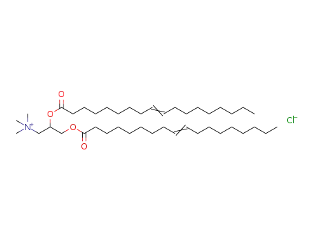 Molecular Structure of 477274-39-8 (1-Propanaminium, N,N,N-trimethyl-2,3-bis[(1-oxo-9-octadecenyl)oxy]-,
chloride)