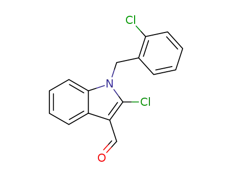 1-(2-Chlorobenzyl)-2-chloroindole-3-carboxaldehyde