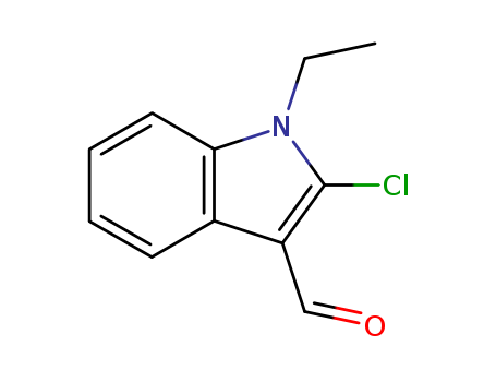 2-chloro-1-ethyl-indole-3-carbaldehyde cas  64788-54-1