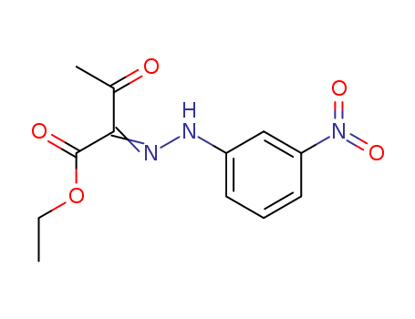 Butanoic acid, 2-[2-(3-nitrophenyl)hydrazinylidene]-3-oxo-, ethyl ester