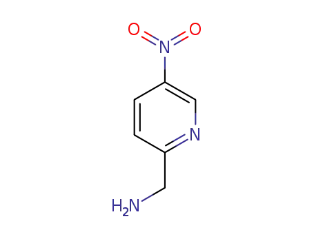Molecular Structure of 887588-06-9 (6-(AMINOMETHYL)-3-NITROPYRIDINE)