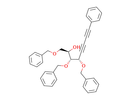 5,7-Octadiyn-2-ol, 8-phenyl-1,3,4-tris(phenylmethoxy)-, (2R,3R,4S)-