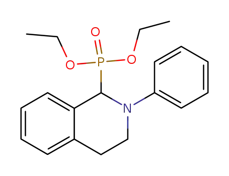 Phosphonic acid, (1,2,3,4-tetrahydro-2-phenyl-1-isoquinolinyl)-, diethyl
ester