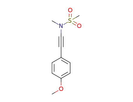 N-((4-methoxyphenyl)ethynyl)-N-methylmethanesulfonamide