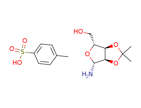 2,3-O-Isopropylidene-beta-D-ribofuranosylamine p-toluenesulfonate salt