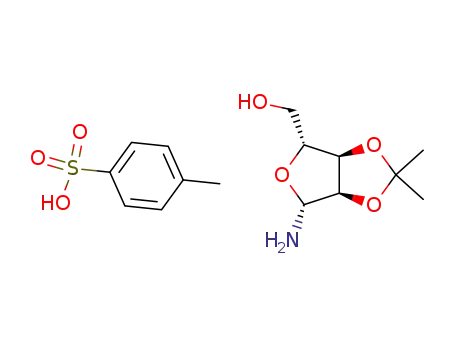 2,3-O-이소프로필리덴-베타-D-리보푸라노실아민 P-톨루엔술폰산염 염