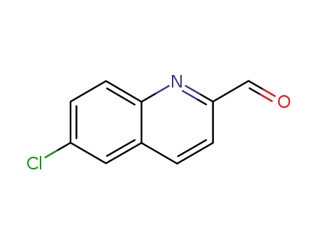 Molecular Structure of 59394-26-2 (6-chloroquinoline-2-carbaldehyde)