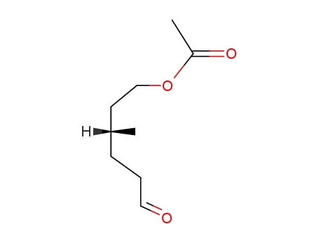 Molecular Structure of 84145-52-8 (6-oxo-3-methylhexyl acetate)