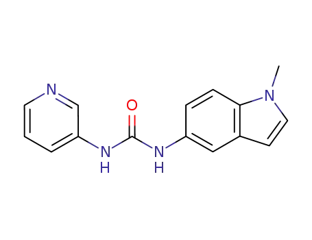 N-(1-メチル-1H-インドール-5-イル)-N′-(3-ピリジル)尿素