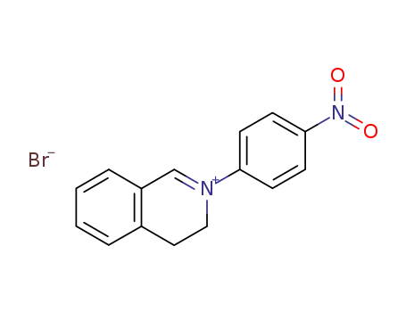Isoquinolinium, 3,4-dihydro-2-(4-nitrophenyl)-, bromide