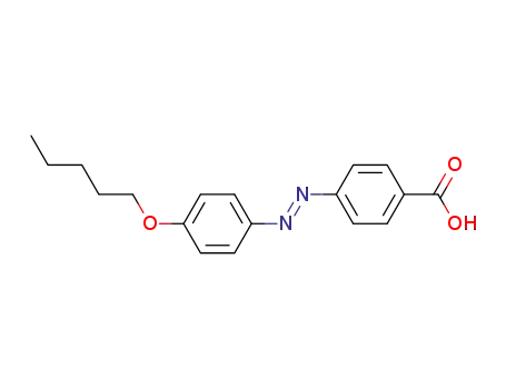 Benzoic acid, 4-[[4-(pentyloxy)phenyl]azo]-, (E)-
