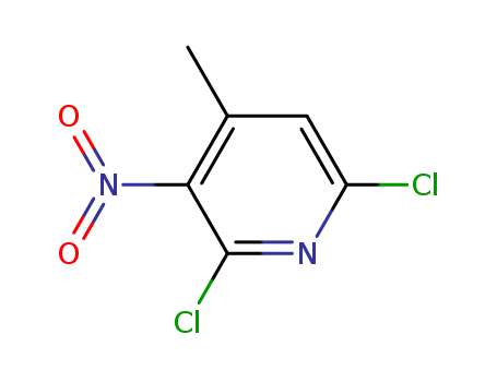Pyridine,2,6-dichloro-4-methyl-3-nitro-