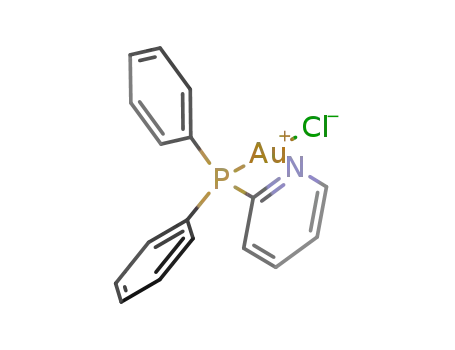 [diphenyl(2-pyridyl)phosphine]gold(I) chloride