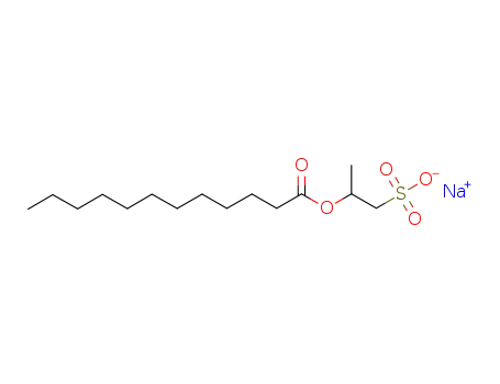 Sodium 2-(dodecanoyloxy)propane-1-sulfonate