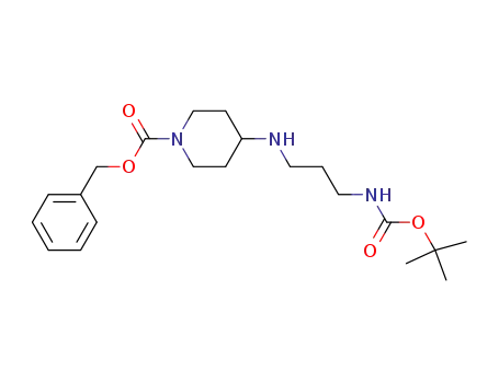 Benzyl 4-[(3-{[(tert-butoxy)carbonyl]amino}propyl) amino]piperidine-1-carboxylate