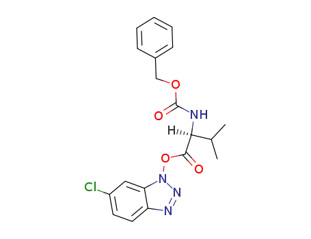 (S)-2-Benzyloxycarbonylamino-3-methyl-butyric acid 6-chloro-benzotriazol-1-yl ester