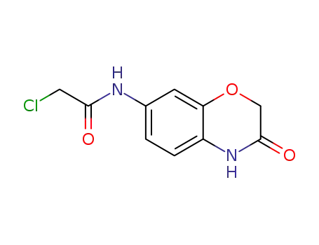 Acetamide, 2-chloro-N-(3,4-dihydro-3-oxo-2H-1,4-benzoxazin-7-yl)-