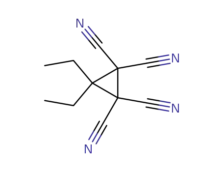 3,3-Diethylcyclopropane-1,1,2,2-tetracarbonitrile