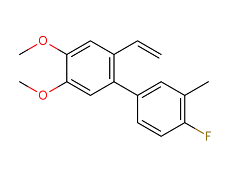4'-fluoro-4,5-dimethoxy-3'-methyl-2-vinylbiphenyl