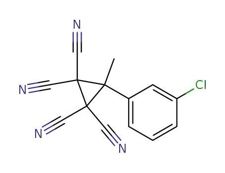 3-(3-Chloro-phenyl)-3-methyl-cyclopropane-1,1,2,2-tetracarbonitrile