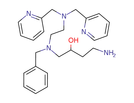 3-Pentanol,
1-amino-5-[[2-[bis(2-pyridinylmethyl)amino]ethyl](phenylmethyl)amino]-