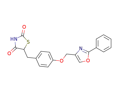 2,4-Thiazolidinedione,
5-[[4-[(2-phenyl-4-oxazolyl)methoxy]phenyl]methyl]-