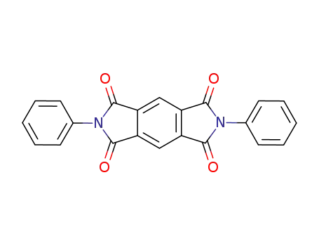 Molecular Structure of 6626-68-2 (2,6-diphenylpyrrolo[3,4-f]isoindole-1,3,5,7(2H,6H)-tetrone)