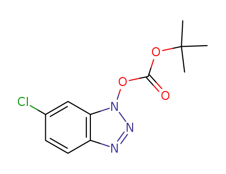 1-<i>tert</i>-butoxycarbonyloxy-6-chloro-1<i>H</i>-benzotriazole